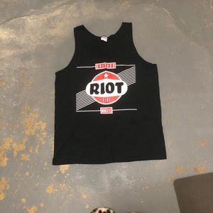 Riot Fest tank top.